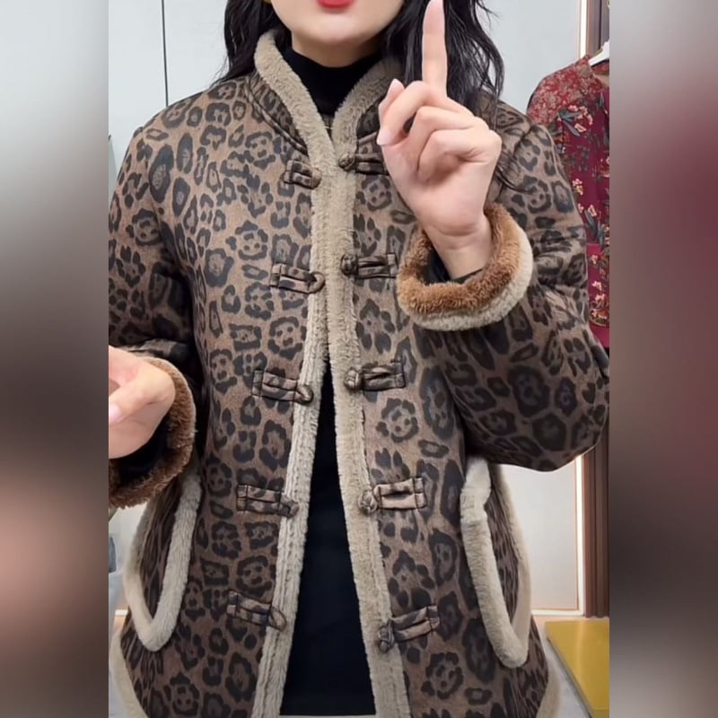 Ženska ultra kratka pamučna jakna s punom od svile i pamuka, stojeći ovratnik, poliester tkanina