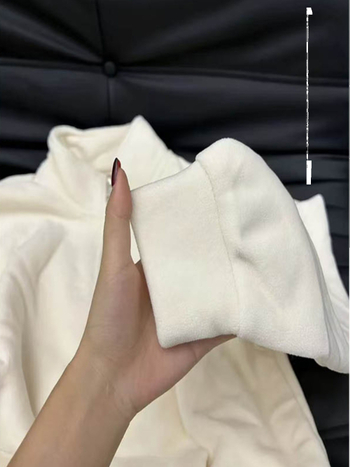 Ženska jakna od flisa s stojećim ovratnikom, zatvarač, srednja duljina, zimska 2025, elegantan gradski stil