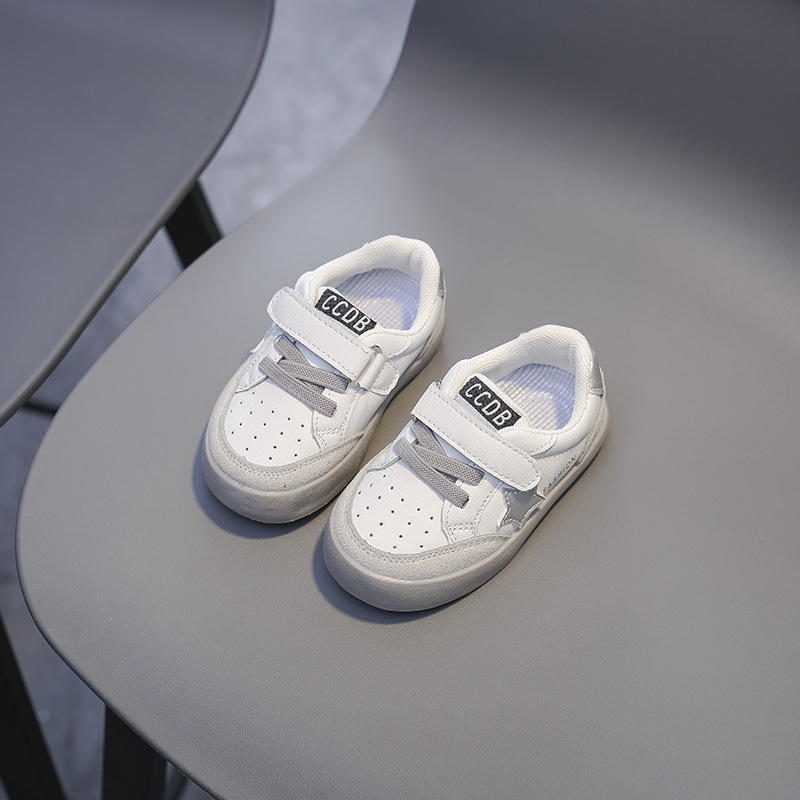 Детски платформи обувки със лепенка, дишащ Ultrafilm горнище и гумена антиплъзгаща подметка