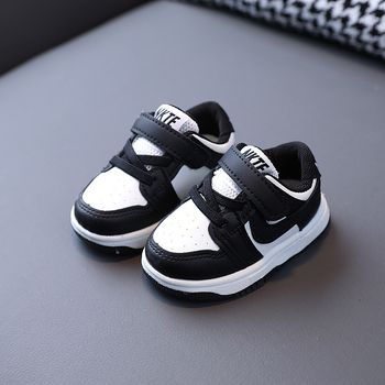 Платформени детски спортни обувки, корейски стил, Velcro закопчаване, нисък връх, за деца 1–3 и 4–6 години (платформени, корейски стил, Velcro закопчаване, нисък връх, 1–3 и 4–6 години)