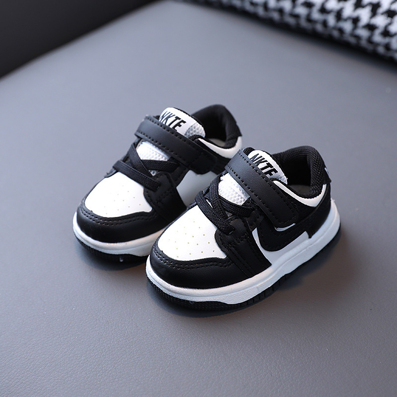 Платформени детски спортни обувки, корейски стил, Velcro закопчаване, нисък връх, за деца 1–3 и 4–6 години (платформени, корейски стил, Velcro закопчаване, нисък връх, 1–3 и 4–6 години)