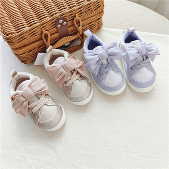 Adidași platformă pentru fete, din pânză, cu închidere Velcro, stil coreean