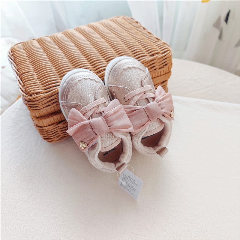 Adidași platformă pentru fete, din pânză, cu închidere Velcro, stil coreean