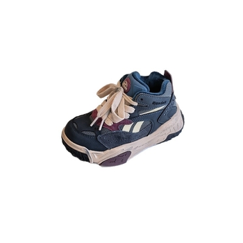 Детски маратонки с висока горна част, унисекс, велкро закопчаване, зима 2025, горна материя: супер влакна, подметка: гума