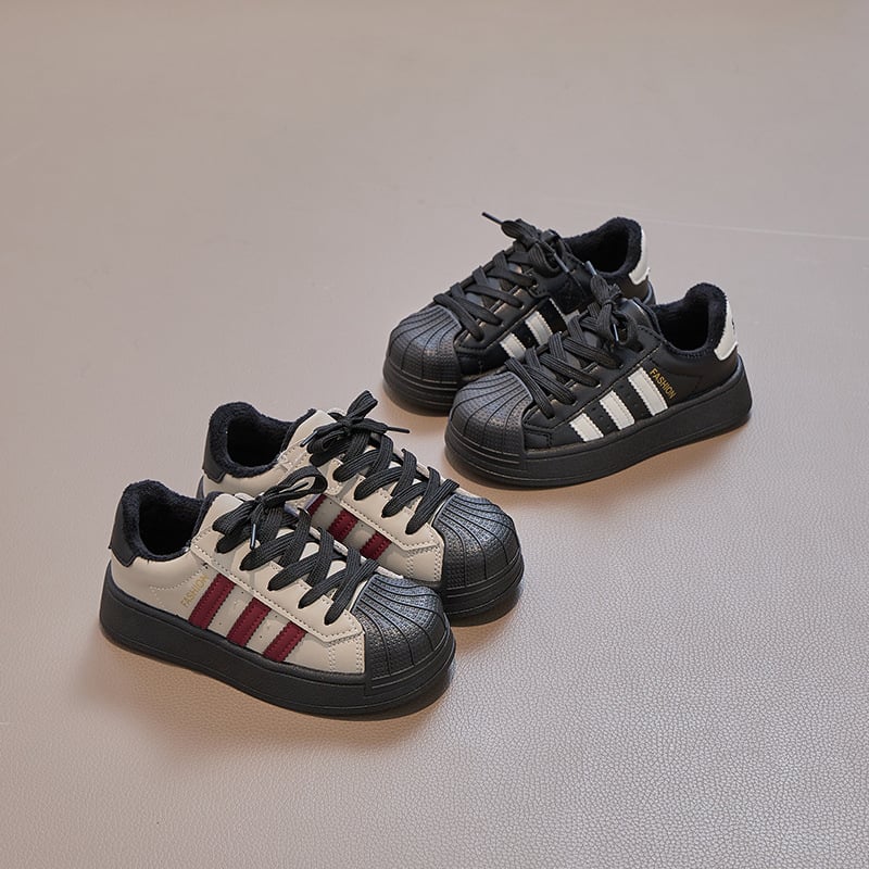 Детски спортни маратонки за ежедневието (горна част: микрофибърна кожа; подметка: гума; закопчаване: велкро; дишащи, леки, против хлъзгане)