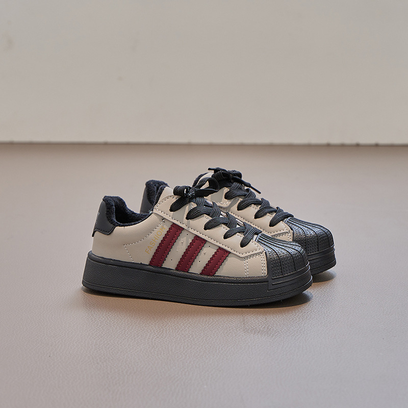 Детски спортни маратонки за ежедневието (горна част: микрофибърна кожа; подметка: гума; закопчаване: велкро; дишащи, леки, против хлъзгане)