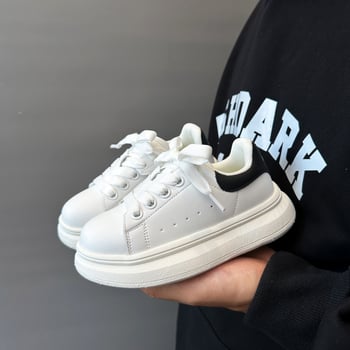 Детски маратонки, дишащи и с Velcro закопчаване, горно от микрофибър, EVA подметка (Унисекс; за възраст 4–16 години)