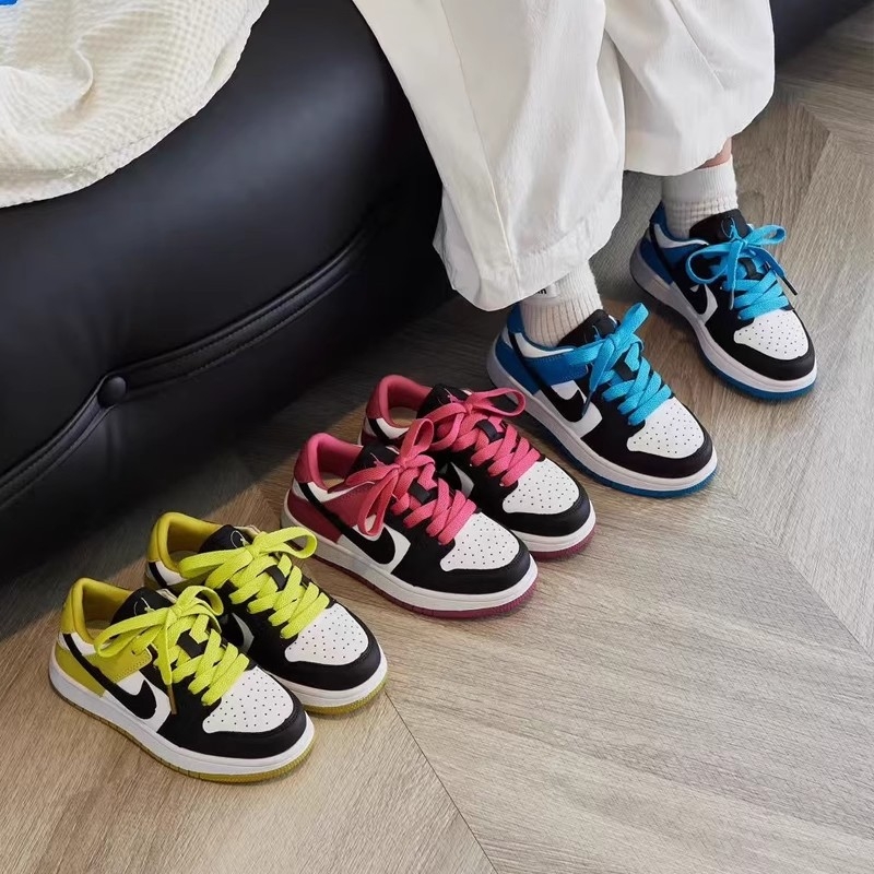 Unisex dječje tenisice s niskim gornjim dijelom, Velcro zatvaranje, Super Fiber gornji dio, gumeni potplat, EVA uložak, mrežasta podstava