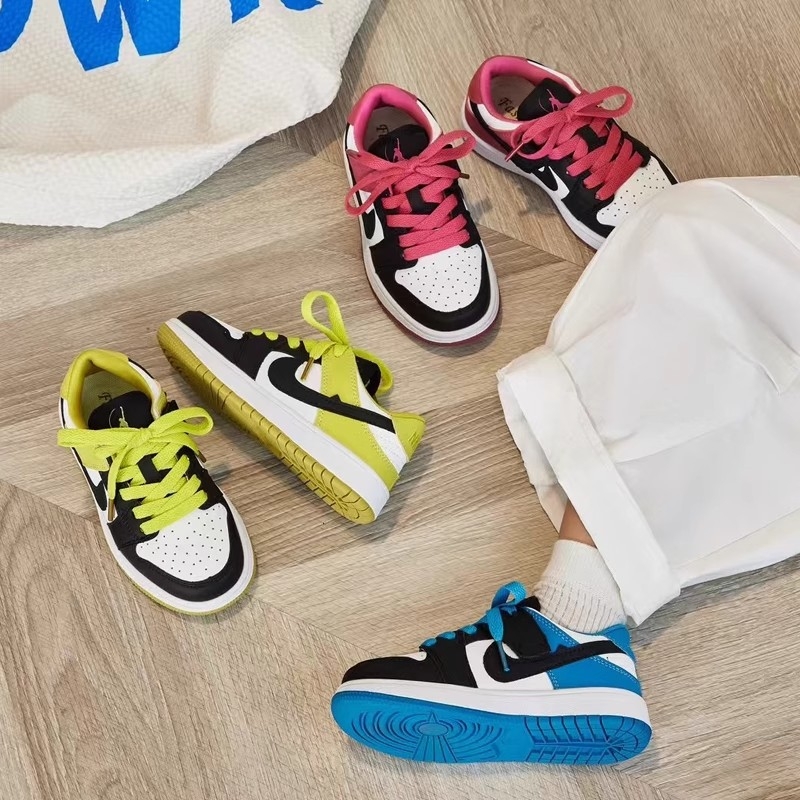 Unisex dječje tenisice s niskim gornjim dijelom, Velcro zatvaranje, Super Fiber gornji dio, gumeni potplat, EVA uložak, mrežasta podstava