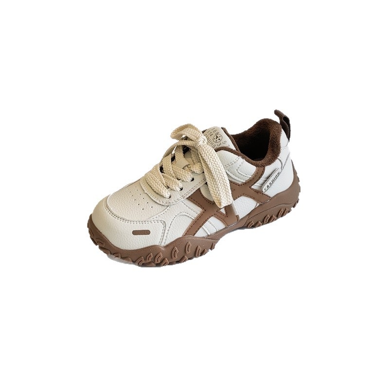G3771 Dječje tenisice s tankim potplatom i Velcro zatvaračem, zimski korejski stil, unisex