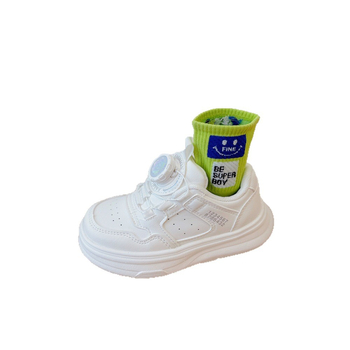 Dječje tenisice za jesen 2025, mekani potplat, udobne sportske casual tenisice, korejski stil, unisex, bijele niske tenisice
