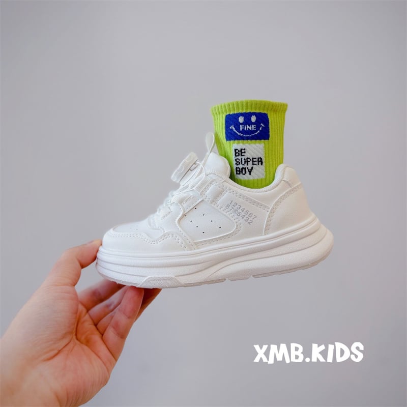 Dječje tenisice za jesen 2025, mekani potplat, udobne sportske casual tenisice, korejski stil, unisex, bijele niske tenisice