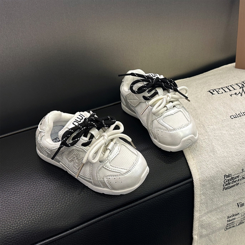 Dječje sportske tenisice unisex, niski profil, gornji dio: mikrovlaknata koža + mreža, gumeni potplat, prednje vezanje, prozračne, protuklizne