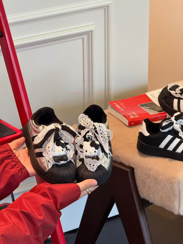Dječje tenisice s Velcro kopčanjem — gornji dio s mrežastim uzorkom, debeli ulošci, gumeni potplat, otporne i protuklizne, zimske sportske casual tenisice, unisex, za djecu 4–12 godina