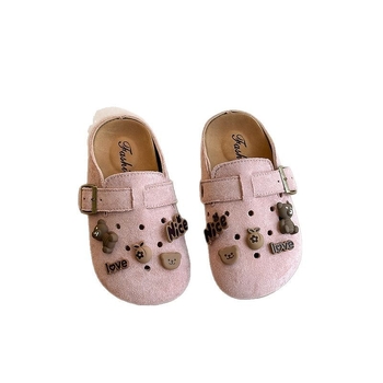 Dječje Birkenstock stil sandale s zatvorenim prstom, prozračne slip-on, ljeto 2025, korejskog stila