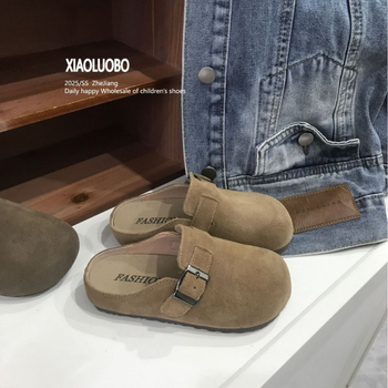Dječje kožne Birkenstock stil slip-on sandale, jesen 2025, Unisex