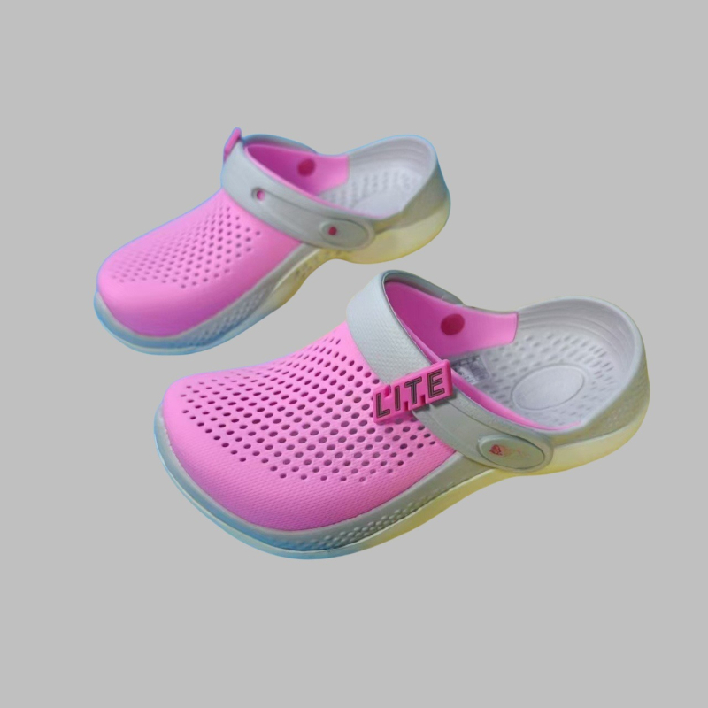 Dječje sandale Crocs stila s perforacijama, EVA gornji dio, zatvoren vrh, unisex, za uzrast 4–16, ljeto 2024