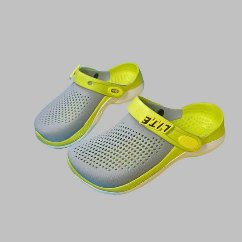 Dječje sandale Crocs stila s perforacijama, EVA gornji dio, zatvoren vrh, unisex, za uzrast 4–16, ljeto 2024