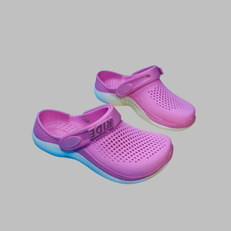 Dječje sandale Crocs stila s perforacijama, EVA gornji dio, zatvoren vrh, unisex, za uzrast 4–16, ljeto 2024