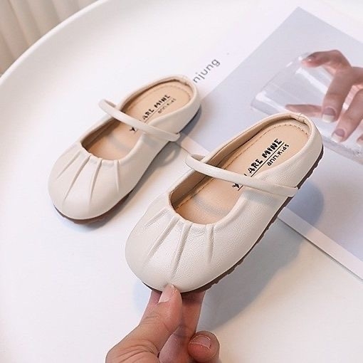 Dječje ljetne slip-on papuče, stil princeze s zatvorenim prstom, mekana podloga