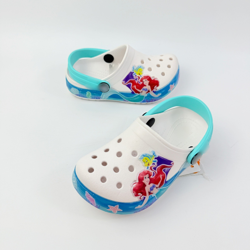 Dječje Crocs klompe s motivima sirena, Pegaz i jednorog za plažu – Unisex