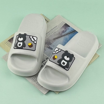 Karikatuuristiilis siseruumide sussid, EVA ülemine ja EVA talla, unisex täiskasvanutele