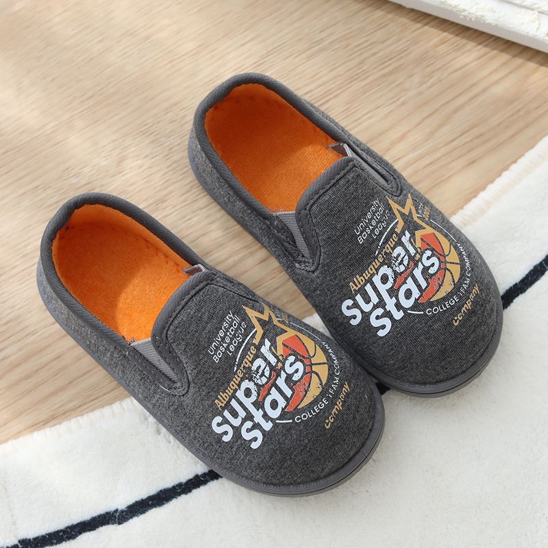 Unique Cartoon sussid, puuvillane ülemine osa, sise kasutamiseks