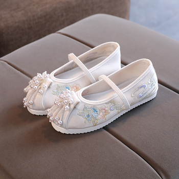 Tüdrukute traditsioonilised kangajalatsid ükssarv motiiviga - puuvillane ülaosa, PVC tald, elastne kinnitamine, printsessi stiil, sügis 2021 väljaanne