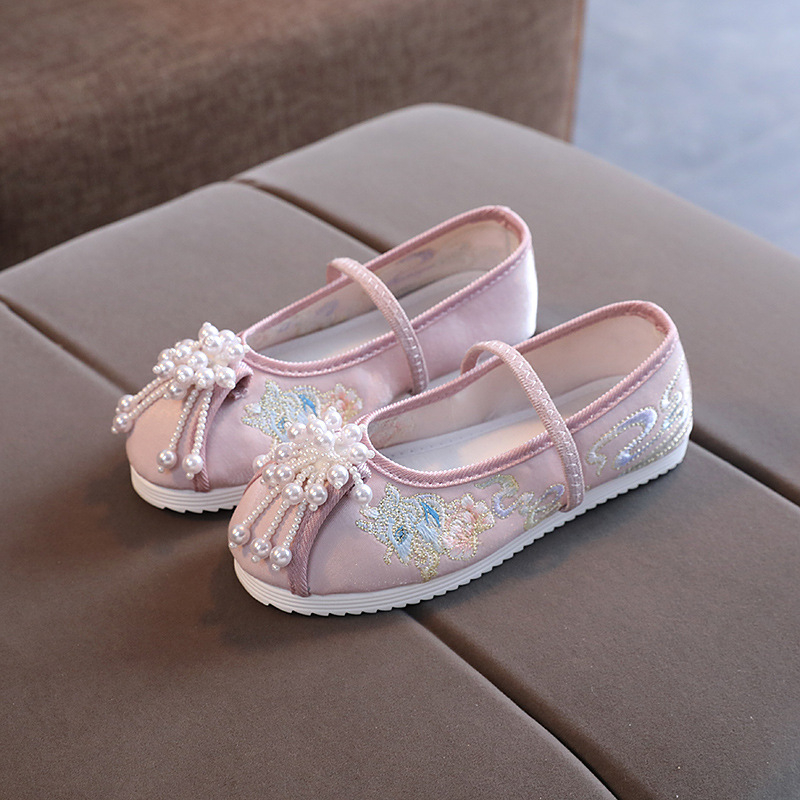 Tüdrukute traditsioonilised kangajalatsid ükssarv motiiviga - puuvillane ülaosa, PVC tald, elastne kinnitamine, printsessi stiil, sügis 2021 väljaanne