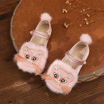 Lányoknak szóló csizma 7–12 éveseknek, pamut felsőrész, marháin ín talp, csatt záródás