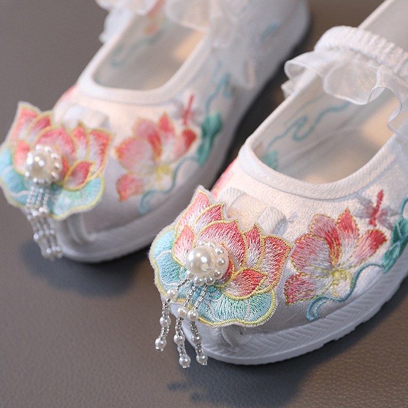 Gyerekeknek szánt szatén szandálok, elastikus pántos záródás, pamut bélés és belső talp, TPR talp, csúszásmentes