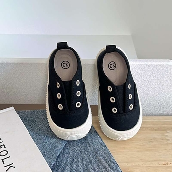 Dječje platnene slip-on tenisice, mid-top, TPU potplat, za djecu 1-3 godine, prugasti retro stil, izlazak jesen 2024