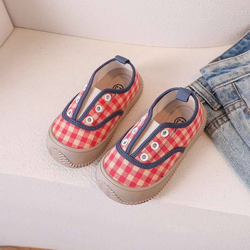 Dječje platnene tenisice, srednje visine, Velcro kopčanje, TPR potplat, korejski stil, 4-6 godina