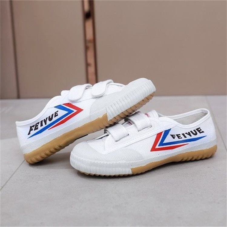 Dječje tenisice s Velcro trakom od platna – unisex, prozračne, protuklizna gumena potplata