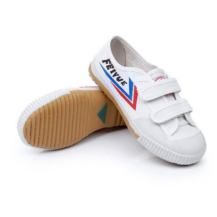 Dječje tenisice s Velcro trakom od platna – unisex, prozračne, protuklizna gumena potplata