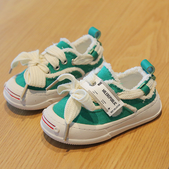 Dječje platnene tenisice slip-on, unisex, prozračne, za proljeće i jesen