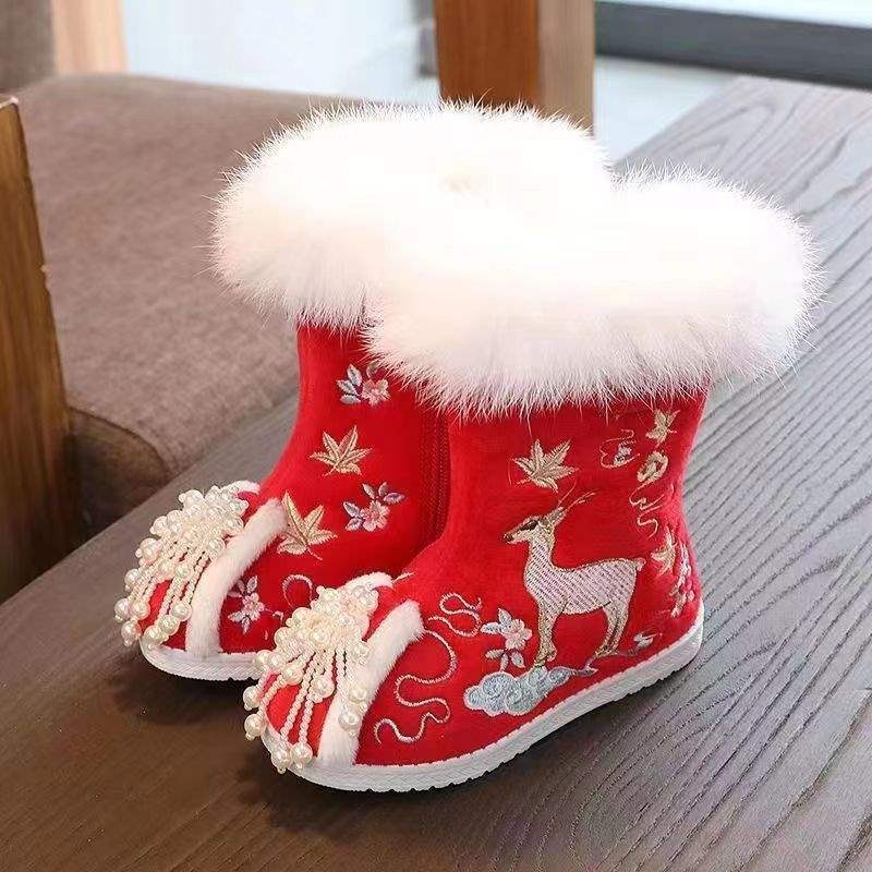 Meitenēm paredzēti bērnu apavi ar lina augšpusi un gumijas zoli, 2 gadu vecumam, 2024. gada pavasaris