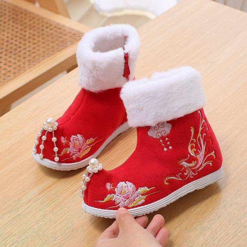 Meitenēm paredzēti bērnu apavi ar lina augšpusi un gumijas zoli, 2 gadu vecumam, 2024. gada pavasaris