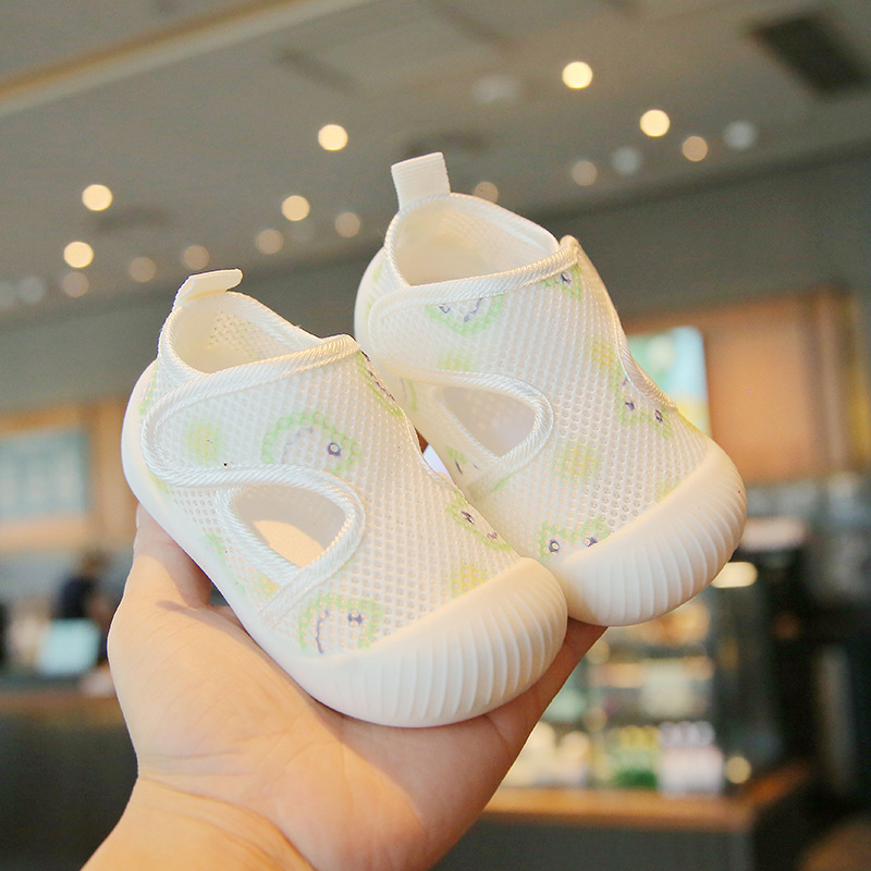 Cipele za bebe i djecu: prozračne mrežaste gornje, Velcro zatvarač, protuklizna i izdržljiva potplata, uzrast 12–36 mjeseci