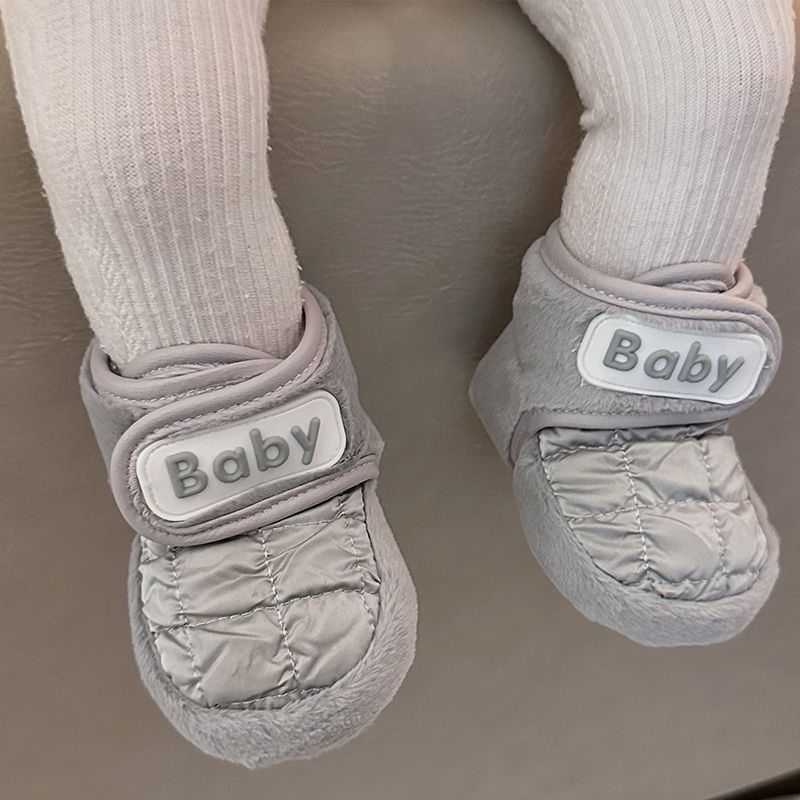 Dječje cipele s karikaturalnim dizajnom za bebe 0–12 mjeseci, jesen-zima, protiv klizanja, tople, debele potplati, cipele za hodanje