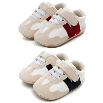 Unisex dječje cipele 0–15 mjeseci, N‑oblik hodanja, mekana potplata, prozračne, bijele, s Velcro zatvaranjem, protusklizne