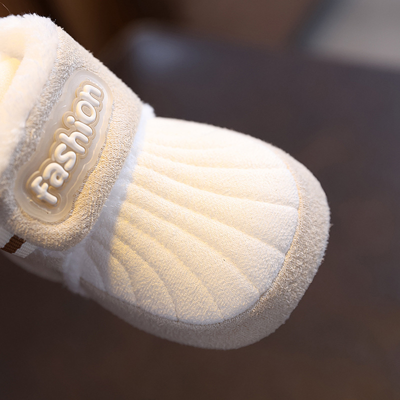 Unisex zimske cipele za bebe s mekom potplatom, sportski stil, za dob 12–36 mjeseci, gornji materijal: Drugo