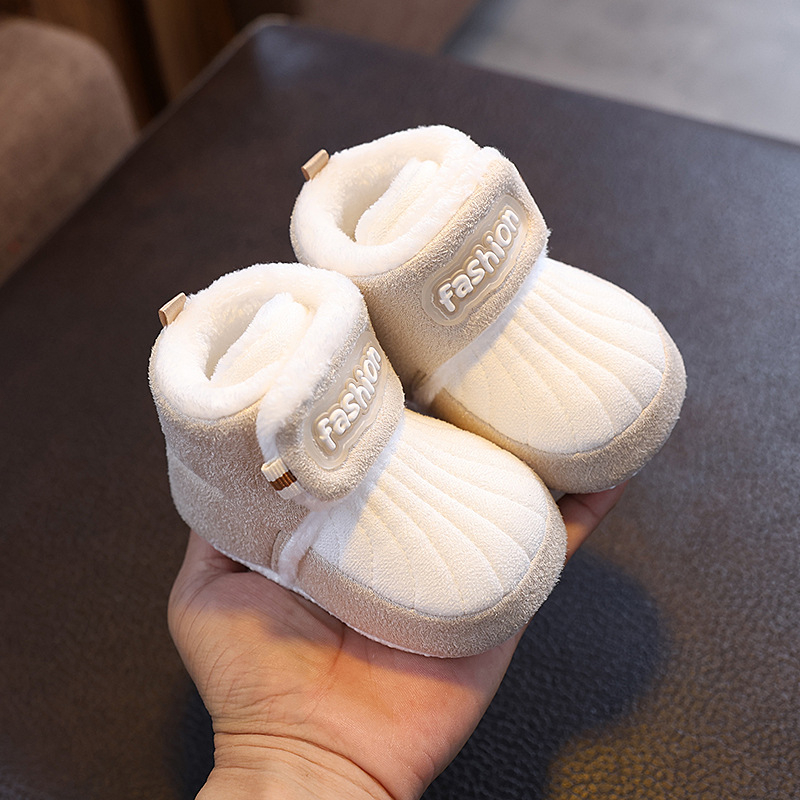 Unisex zimske cipele za bebe s mekom potplatom, sportski stil, za dob 12–36 mjeseci, gornji materijal: Drugo