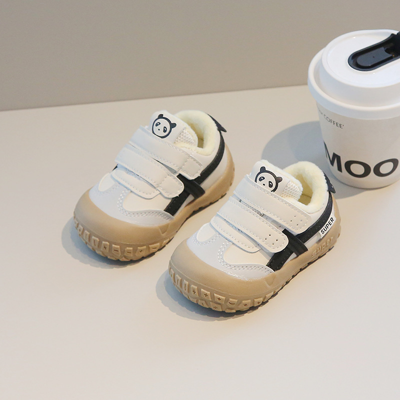 Zimske tenisice za bebe i malu djecu, mekana potplata, fleece podstava, vodootporne, protuklizne i otporne na habanje, 12–36 mjeseci, unisex s Velcro zatvaračem