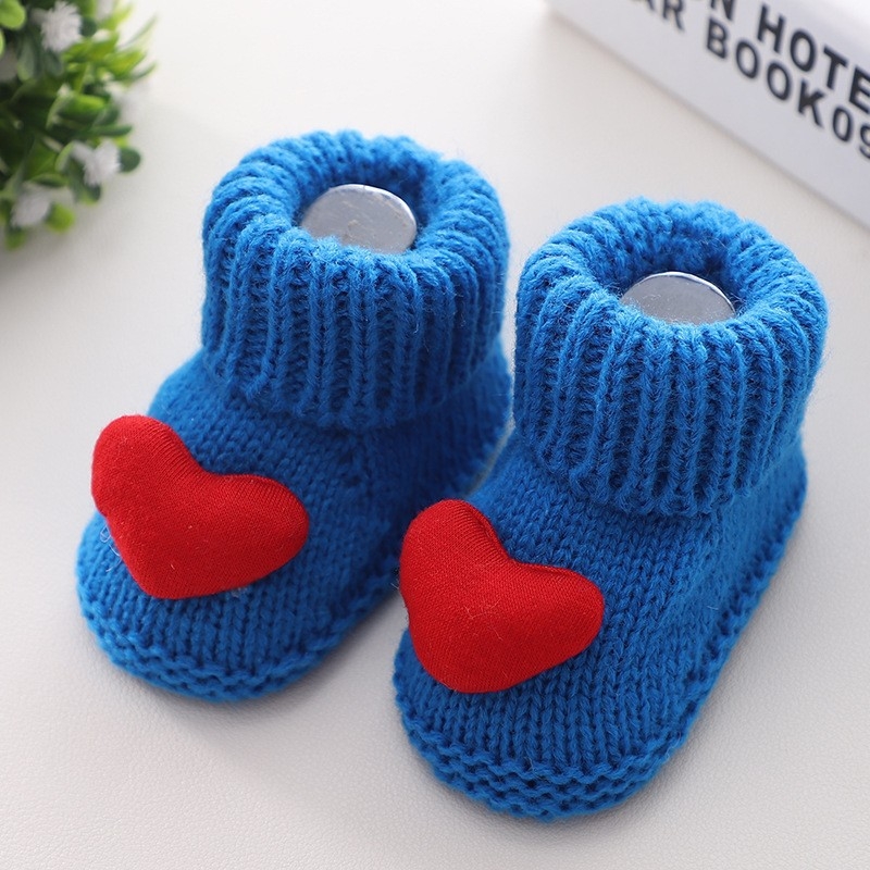 Pletene vunene dječje cipele za proljeće i jesen, unisex, novorođenčadi, 0–6 mjeseci