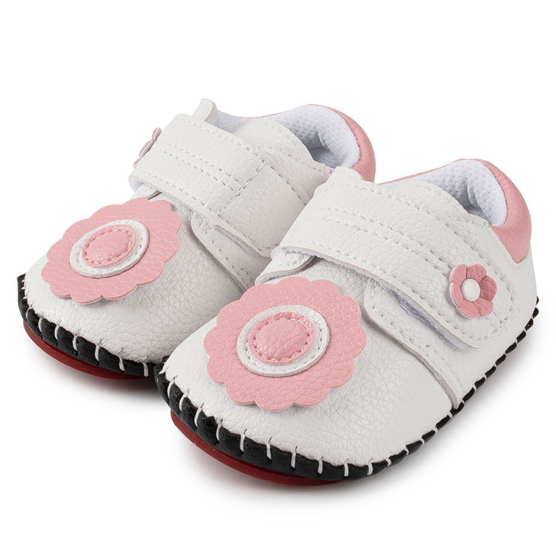 Dječje cipele za prve korake s gumom, anti-slip, cartoon dizajn, Velcro zatvarač, niski vrh, unisex, za 12–48 mjeseci, pogodne za proljeće, jesen i zimu
