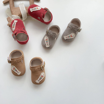 Unisex dječje cipele za bebe s motivom crtane princeze, gornji dio od imitacije antilopa, meka potplata, prozračnost, protuklizno, Velcro zatvarač