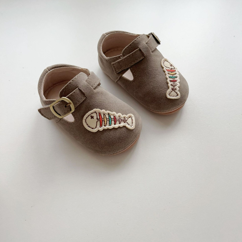 Unisex dječje cipele za bebe s motivom crtane princeze, gornji dio od imitacije antilopa, meka potplata, prozračnost, protuklizno, Velcro zatvarač