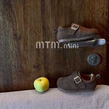 Dječje cipele od prirodne kože, proljeće–jesen 2025, unisex, cipele sa Velcro zatvaračem, za uzrast 12–36 mjeseci