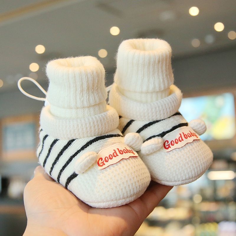 Cipele za bebe za malu djecu s flis presvlakom za toplinu, mekane podloge, zimske, unisex, 12–36 mjeseci